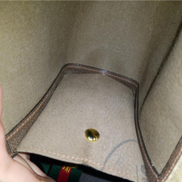 Authentic Vintage Gucci GG Monogram Supreme Clutch Crossbody Bag - Picture 12 of 12